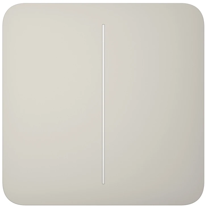 Вимикач Ajax LightSwitch 2-клавішний Oyster