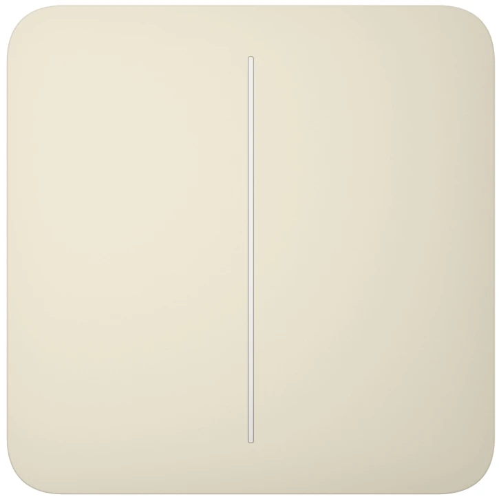 Вимикач Ajax LightSwitch 2-клавішний Ivory