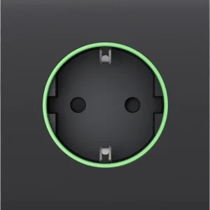 Центральна панель для вбудованої розетки Ajax СenterCover (smart) Graphite