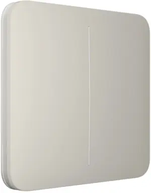 Вимикач Ajax LightSwitch 2-клавішний Oyster