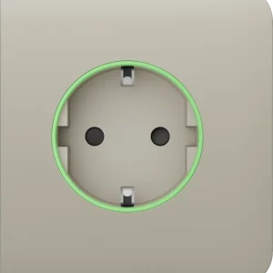 Бічна панель для вбудованої розетки Ajax SideCover (smart) Ivory