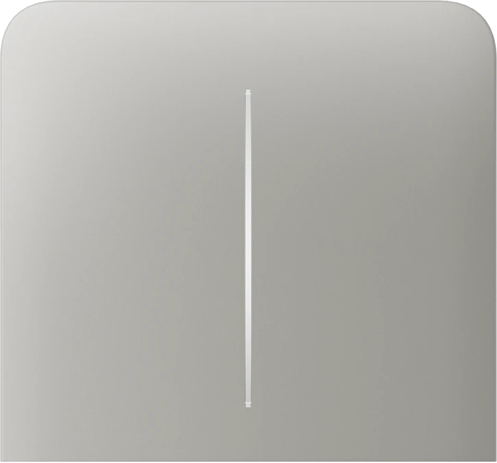 Бічна кнопка для двоклавішного вимикача Ajax SideButton (2-gang) vertical Oyster