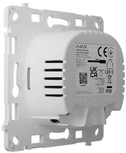 Реле для димерного вимикача Ajax LightCore (Dimmer) vertical