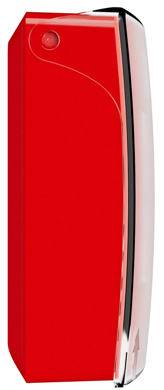 Бездротова настінна кнопка для активації пожежної тривоги вручну Ajax ManualCallPoint (Red)Jeweller (Для житлових обʼєктів)