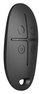 OLMPWWUAiVFDNFHpNib2FHxBVqJYbaRKR5GLVoTI.webp Бездротовий брелок з тривожною кнопкою і керуванням режимами охорони Ajax Superior SpaceControl Jeweller Black (110754.04.BL1)