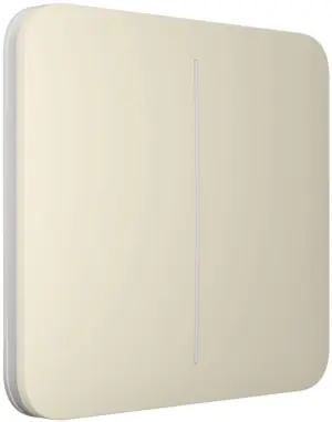 Вимикач Ajax LightSwitch 2-клавішний Ivory