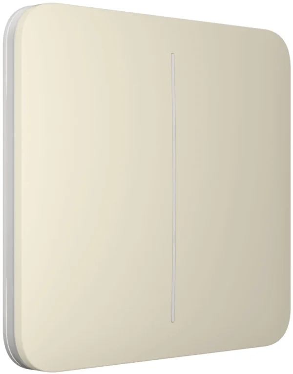 Вимикач Ajax LightSwitch 2-клавішний Ivory