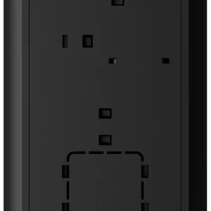 Дротова клавіатура з сенсорним екраном Ajax KeyPad TouchScreen Fibra Black