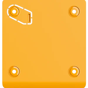 Бездротова програмована кнопка з механізмом скидання Ajax ManualCallPoint Jeweller Yellow