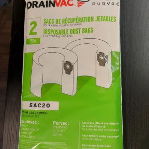 Мішки Drainvac SAC-20 для 2GE