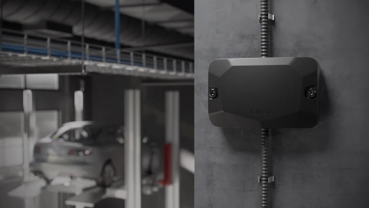 Корпус для захищеного дротового під'єднання пристроїв Ajax Case A (106) Black