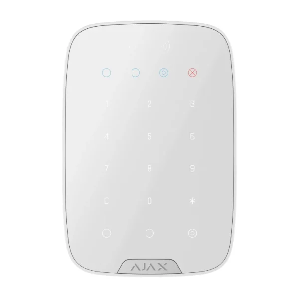 TKlZSPbswQ4JlluOffj8TcCErXV2NvwyT5k5VNKd.webp Бездротова сенсорна клавіатура Ajax KeyPad S Plus White