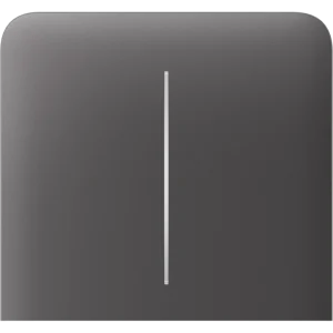 Бічна кнопка для двоклавішного вимикача Ajax SideButton (2-gang) vertical Grey