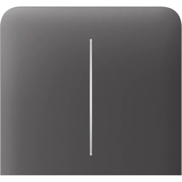 Бічна кнопка для двоклавішного вимикача Ajax SideButton (2-gang) vertical Grey