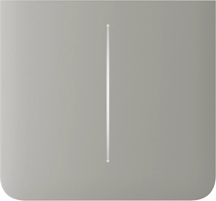 Бічна кнопка для двоклавішного вимикача Ajax SideButton (2-gang) vertical Oyster