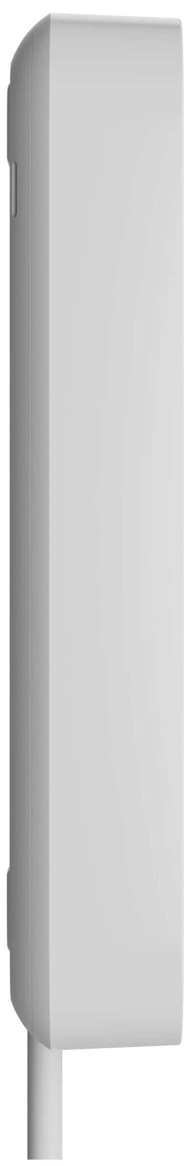 Дротова клавіатура з сенсорним екраном Ajax KeyPad TouchScreen Fibra White