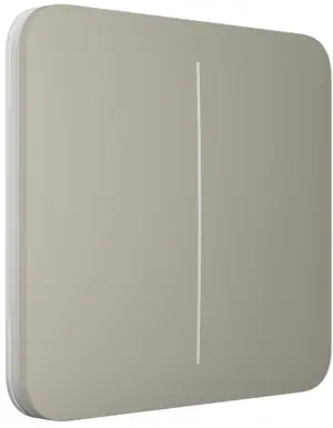 Вимикач Ajax LightSwitch 2-клавішний Olive