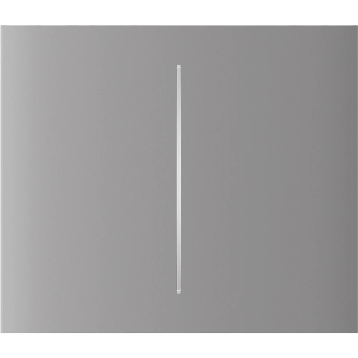 Центральна кнопка для двоклавішного вимикача Ajax CenterButton (2-gang) vertical Fog