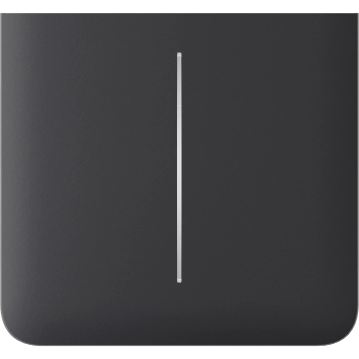 Бічна кнопка для двоклавішного вимикача Ajax SideButton (2-gang) vertical Graphite