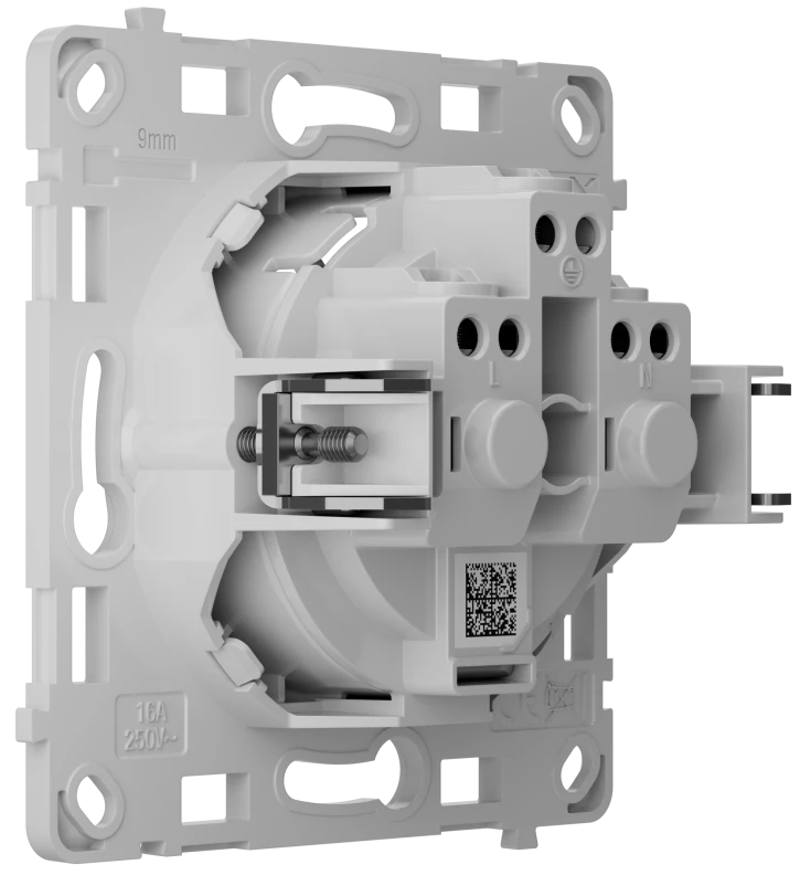 Реле для вбудованої розетки Ajax OutletCore (basic) vertical [type F]