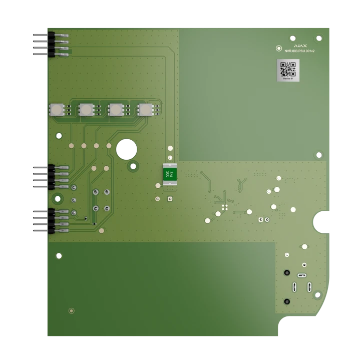 Плата блоку живлення Ajax 12V PSU for NVR (112255.305.NC)