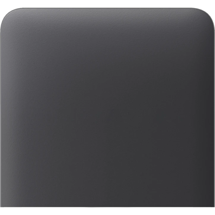 Бічна кнопка для одноклавішного вимикача Ajax SideButton (1-gang) vertical Graphite