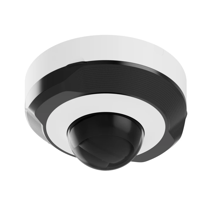 Дротова охоронна IP-камера Ajax DomeCam Mini (8 Mp/2.8 mm) White
