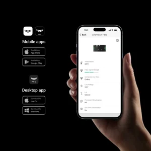 Модуль для захисту пристроїв Fibra від короткого замикання та саботажу Ajax LineProtect Fibra