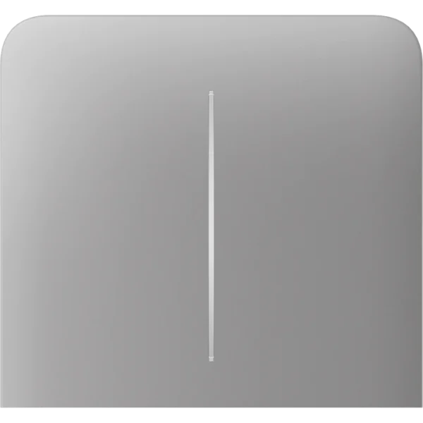 Бічна кнопка для двоклавішного вимикача Ajax SideButton (2-gang) vertical Fog