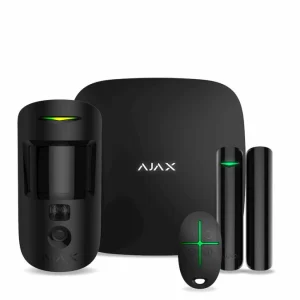 Комплект охоронної сигналізації Ajax HDR StarterKit Cam Plus Black (StarterKit Cam Plus)