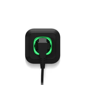 Радіокерована розумна розетка з лічильником енергоспоживання Ajax Socket Black