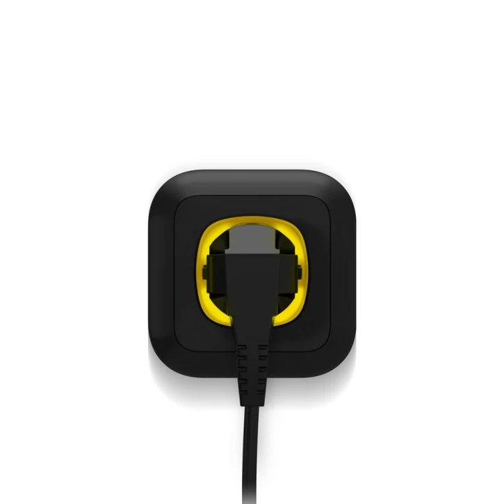 Радіокерована розумна розетка з лічильником енергоспоживання Ajax Socket Black