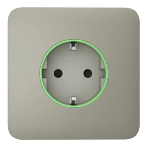 Радіокерована розумна розетка з лічильником енергоспоживання Ajax Socket White