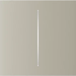 Центральна кнопка для двоклавішного вимикача Ajax CenterButton (2-gang) vertical Ivory