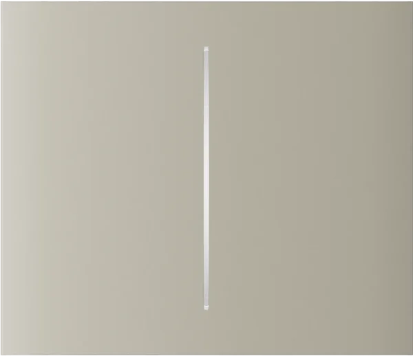 Центральна кнопка для двоклавішного вимикача Ajax CenterButton (2-gang) vertical Ivory