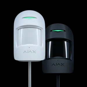 Провідний датчик руху та розбиття скла Ajax CombiProtect Fibra Black