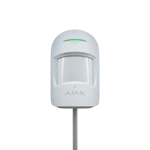 Провідний датчик руху та розбиття скла Ajax CombiProtect Fibra White
