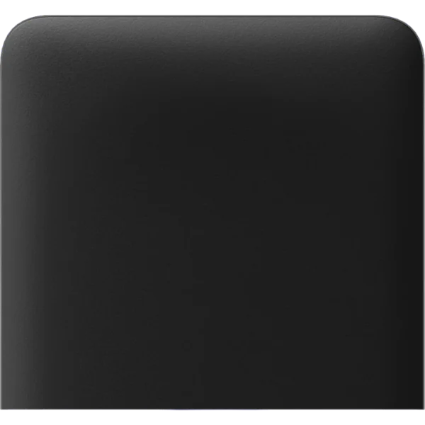 Бічна кнопка для одноклавішного вимикача Ajax SideButton (1-gang) vertical Black