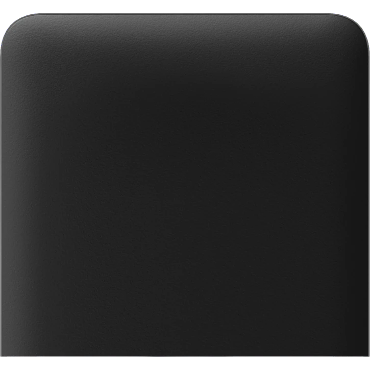 Бічна кнопка для одноклавішного вимикача Ajax SideButton (1-gang) vertical Black