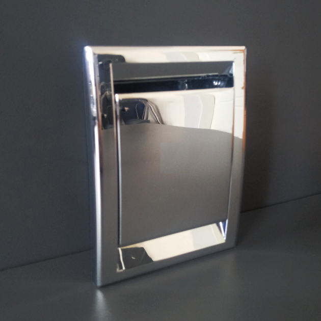 Пневморозетка Deco хром полірований