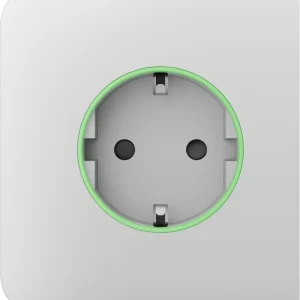 Бічна панель для вбудованої розетки Ajax SideCover (smart) White