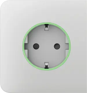 Бічна панель для вбудованої розетки Ajax SideCover (smart) White