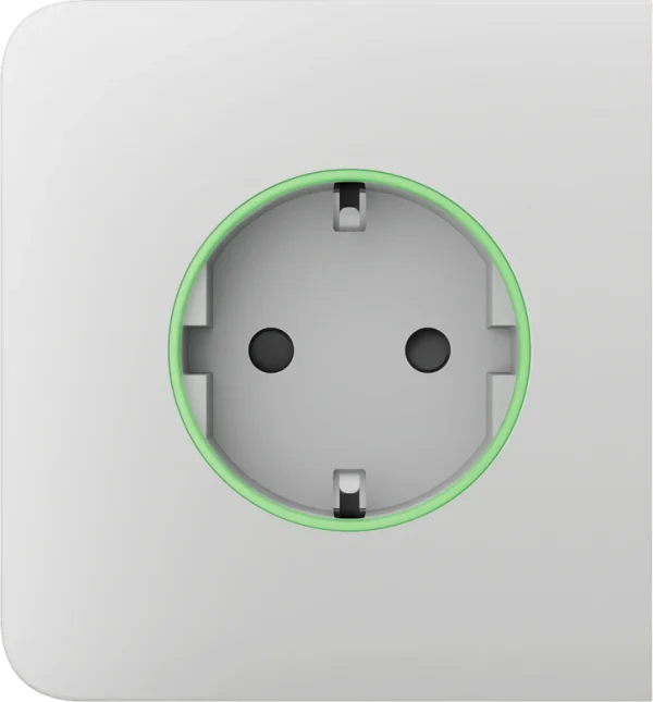 Бічна панель для вбудованої розетки Ajax SideCover (smart) White