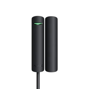 Дротовий датчик відкриття дверей/вікна Ajax DoorProtect Fibra Black