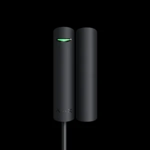 Дротовий датчик відкриття дверей/вікна Ajax DoorProtect Fibra Black