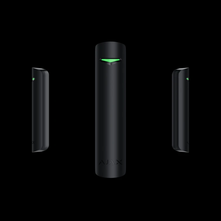 Дротовий датчик відкриття дверей/вікна Ajax DoorProtect Fibra Black