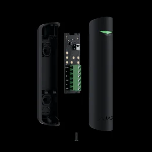 Дротовий датчик відкриття дверей/вікна Ajax DoorProtect Fibra Black