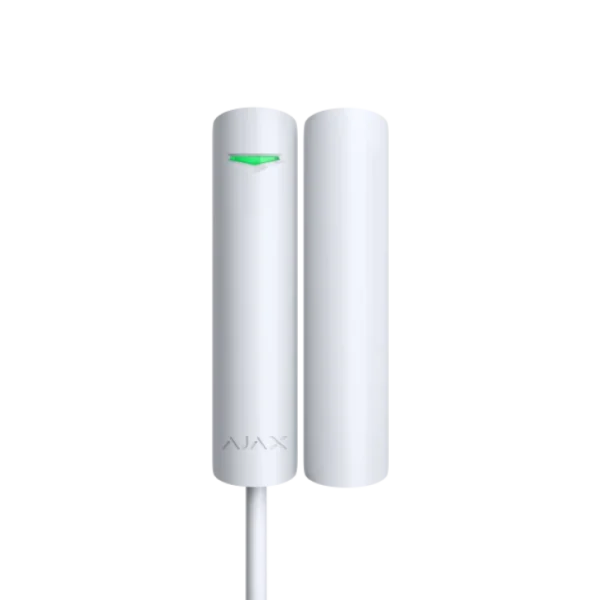 Дротовий датчик відкриття дверей/вікна Ajax DoorProtect Fibra White