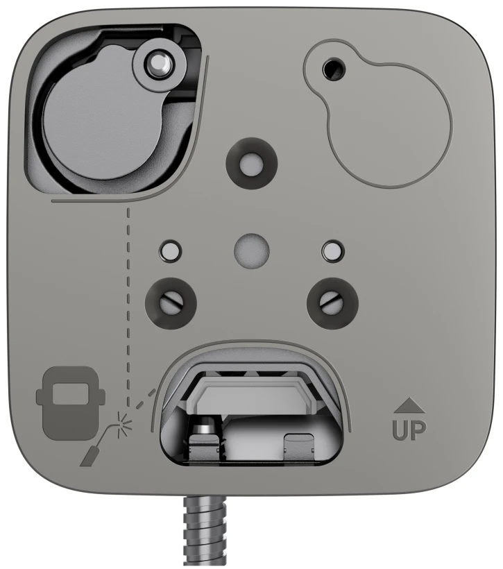 Дротовий датчик вібрації з додатковим сенсором удару Ajax SeismoProtect G3 Fibra White (117737.269.WH1)