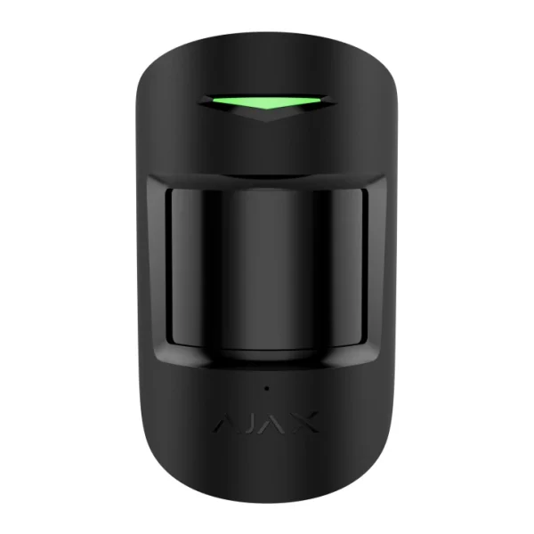 Бездротовий комбінований датчик руху і розбиття скла Ajax CombiProtect S Black